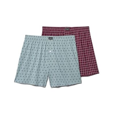 Abanderado Boxer Aperti in Maglia Essenziale Stampati Uomo x2 Abanderado Boxer Aperti in Maglia Essenziale Stampati Uomo x2