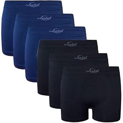 Liabel Slip/Boxer da Uomo Seamless Confezione da 6Pz – Mutande da Uomo in Microfibra Senza Cuciture Made in Italy Liabel Slip/Boxer da Uomo Seamless Confezione da 6Pz – Mutande da Uomo in Microfibra Senza Cuciture Made in Italy