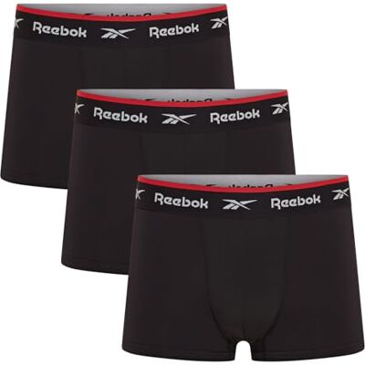 Reebok Redgrave Boxer Uomo Set da 3 Boxer Uomo Sportivi in Cotone 100% Mutande Uomo Slip e Boxer Lunghi Traspiranti Biancheria Intima Tecnica Uomo Intimo Sportivo Reebok Redgrave Boxer Uomo Set da 3 Boxer Uomo Sportivi in Cotone 100% Mutande Uomo Slip e Boxer Lunghi Traspiranti Biancheria Intima Tecnica Uomo Intimo Sportivo