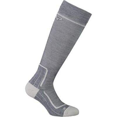 CMP Calza Trekking Lana Lunga, Grey-Ghiaccio, 43/45 CMP Calza Trekking Lana Lunga, Grey-Ghiaccio, 43/45