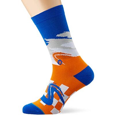 Stance Knicks Wave Racer, Calzini Uomo, Orange, M Stance Knicks Wave Racer, Calzini Uomo, Orange, M