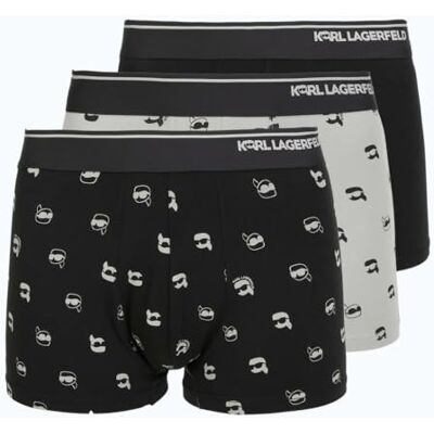 Lagerfeld Uomo Ikon all Over Print Trunk (3 Pack) Lagerfeld Uomo Ikon all Over Print Trunk (3 Pack)