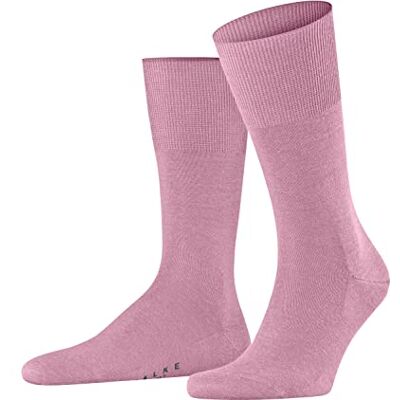 Falke Airport M So lana cotone tinta unita 1 paio, Calzini Uomo, Rosa Light 8276, 41-42 Falke Airport M So lana cotone tinta unita 1 paio, Calzini Uomo, Rosa Light 8276, 41-42