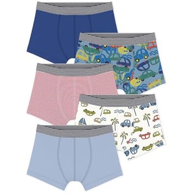 Petit Bateau Biancheria Intima Giorno Bambini e Ragazzi (Pacco da 5) Petit Bateau Biancheria Intima Giorno Bambini e Ragazzi (Pacco da 5)