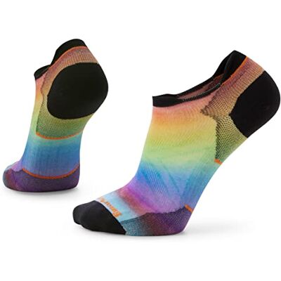Smartwool Run Zero Cushion Pride Rainbow Print Low Ankle Socks Calzini Bassi alla Caviglia Run Zero Cushion Pride con Stampa Arcobaleno, Smartwool Run Zero Cushion Pride Rainbow Print Low Ankle Socks Calzini Bassi alla Caviglia Run Zero Cushion Pride con Stampa Arcobaleno,