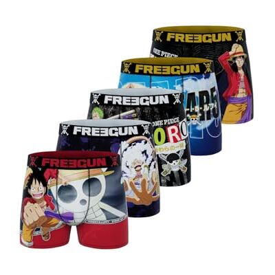 FREEGUN Fgop/1/Bm/Pk5 Boxer Corti, 06, XXL (Pacco da 5) Uomo FREEGUN Fgop/1/Bm/Pk5 Boxer Corti, 06, XXL (Pacco da 5) Uomo