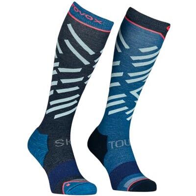 Ortovox SKI TOUR LONG SOCKS W, , Sea Surface, 39-41 Ortovox SKI TOUR LONG SOCKS W, , Sea Surface, 39-41