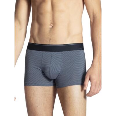 Calida Uomo Cotton Stretch Boxer Not Applicable, Blu (Vintage Indigo 457), Medium Calida Uomo Cotton Stretch Boxer Not Applicable, Blu (Vintage Indigo 457), Medium