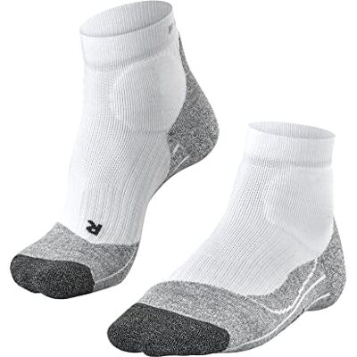 Falke TE2 Short M Sso cotone filo funzionale antivesciche 1 paio, Calzini da tennis Uomo, Bianco White-Mix 2020, 39-41 Falke TE2 Short M Sso cotone filo funzionale antivesciche 1 paio, Calzini da tennis Uomo, Bianco White-Mix 2020, 39-41