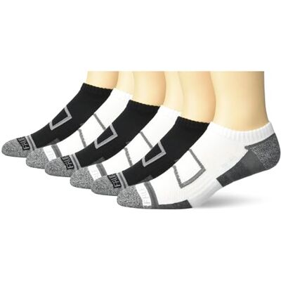 Fruit of the Loom Show Socks, Black, Mens Shoe Size: 6-12 Fruit of the Loom Show Socks, Black, Mens Shoe Size: 6-12