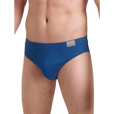 Sloggi Uomo Go Natural Brief C2P, Blue Dark Combination, L Sloggi Uomo Go Natural Brief C2P, Blue Dark Combination, L