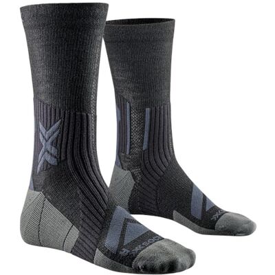 X-Bionic X-Socks Calzini unisex Crew Black/Charcoal, 35-38, nero/grigio, 35-38 X-Bionic X-Socks Calzini unisex Crew Black/Charcoal, 35-38, nero/grigio, 35-38