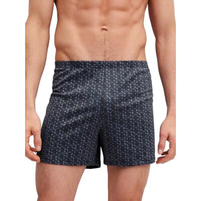 Calida Prints Boxer Short Intimo Uomo Con cintura rivestita in tessuto, 100% cotone Calida Prints Boxer Short Intimo Uomo Con cintura rivestita in tessuto, 100% cotone
