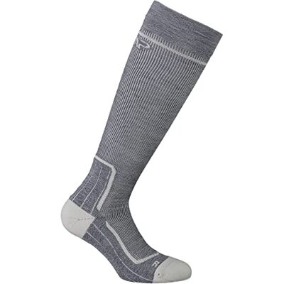 CMP Calza Trekking Lana Lunga, Grey-Ghiaccio, 36/38 CMP Calza Trekking Lana Lunga, Grey-Ghiaccio, 36/38