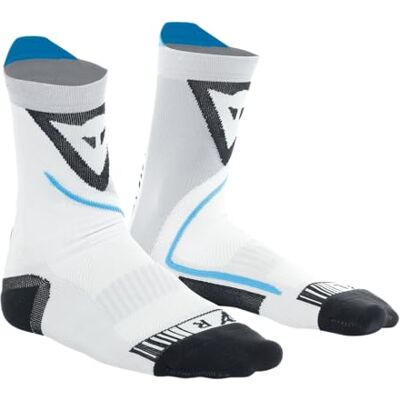 Dainese Dry Mid Socks, Calze Medie Moto, per Uomo e Donna, Nero/Blu, 4244 Dainese Dry Mid Socks, Calze Medie Moto, per Uomo e Donna, Nero/Blu, 4244