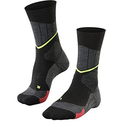 Falke SC1 M So lana filo funzionale caldi spessi 1 paio, Calzini da sci Uomo, Nero Black-Mix 3010, 42-43 Falke SC1 M So lana filo funzionale caldi spessi 1 paio, Calzini da sci Uomo, Nero Black-Mix 3010, 42-43