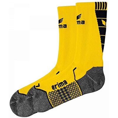 Erima Herren Formazione calzino Calzini, Uomo, Trainingssocke, Giallo/Nero, 29-32 Erima Herren Formazione calzino Calzini, Uomo, Trainingssocke, Giallo/Nero, 29-32