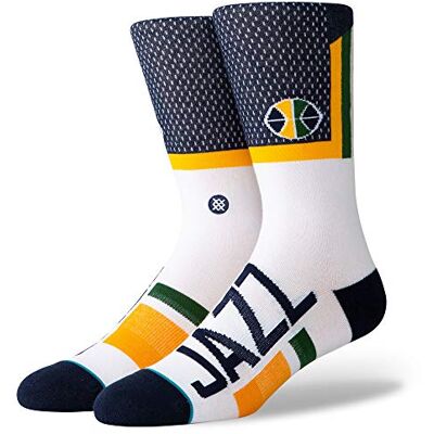 Stance Jazz Shortcut, Calzini Uomo, Blu Navy, L Stance Jazz Shortcut, Calzini Uomo, Blu Navy, L