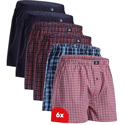 DANISH ENDURANCE Boxer Uomo Americani Cotone Biologico 100%, Mutande a Pantaloncino, Boxer di Tela, Leggeri e Traspiranti, 4 o 6 Paia DANISH ENDURANCE Boxer Uomo Americani Cotone Biologico 100%, Mutande a Pantaloncino, Boxer di Tela, Leggeri e Traspiranti, 4 o 6 Paia