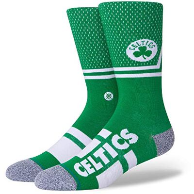 Stance Calzini unisex Celtics Shortcut 2, Unisex Adulto, Calzini unisex., , verde, S Stance Calzini unisex Celtics Shortcut 2, Unisex Adulto, Calzini unisex., , verde, S