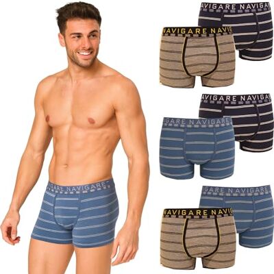 Navigare 6 Boxer Uomo Art 322 Cotone Elasticizzato TG 4 5 6 7 Colori Assortiti Navigare 6 Boxer Uomo Art 322 Cotone Elasticizzato TG 4 5 6 7 Colori Assortiti