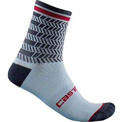 CASTELLI AVANTI 12 SOCK Calzini Uomo dusty blue/dark steel blue XXL CASTELLI AVANTI 12 SOCK Calzini Uomo dusty blue/dark steel blue XXL