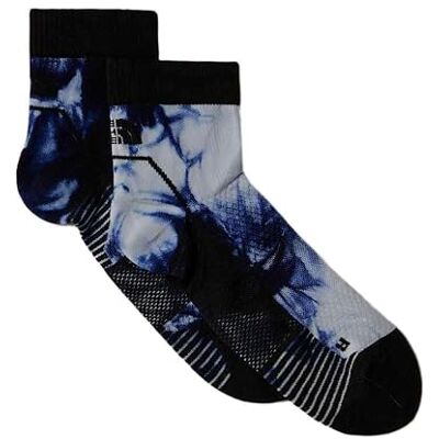 The North Face Trail Run Quarter Calzini Print da uomo Midnight Petrol Tie Dye S The North Face Trail Run Quarter Calzini Print da uomo Midnight Petrol Tie Dye S