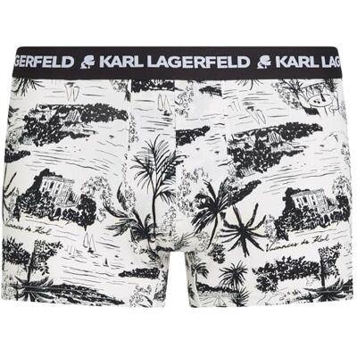 Lagerfeld Uomo Vacances De Karl all Over Printtrunk (3 Pack) Lagerfeld Uomo Vacances De Karl all Over Printtrunk (3 Pack)
