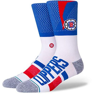 Stance Clippers Shortcut 2 Socken, Calzini Unisex-Adulto, Blu, S Stance Clippers Shortcut 2 Socken, Calzini Unisex-Adulto, Blu, S