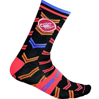 CASTELLI Transition 18 Sock, Calzini Unisex – Adulto, Black, L/XL CASTELLI Transition 18 Sock, Calzini Unisex – Adulto, Black, L/XL