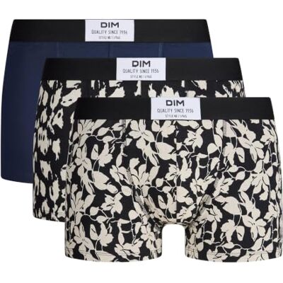 DIM. Cotone Elasticizzato Vibes X3 Costume da Bagno Uomo (Pacco da 3) DIM. Cotone Elasticizzato Vibes X3 Costume da Bagno Uomo (Pacco da 3)