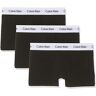 Calvin Klein Low Rise Trunk 3pk 0000u2664g, Boxer a vita bassa Uomo, Nero (Black), L