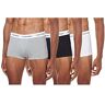 Calvin Klein Low Rise Trunk 3pk 0000u2664g, Boxer a vita bassa Uomo, Multicolore (Black/White/Grey Heather), M