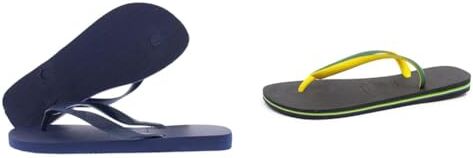 Havaianas Infradito Blu 41/42 EU + Infradito Nero 41/42 EU