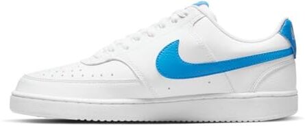 Nike Court Vision Low Next Nature, Sneaker Uomo, White Lt Photo Blue, 39 EU