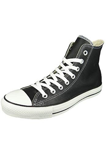 Converse Mandrini AS Alta Classic Lea  del Nuovo I-Robot 1S581 in Pelle Nera, Taglia:41.5