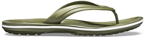 Crocs Crocband Flip Infradito, Unisex Adulto, Verde, 43/44 EU