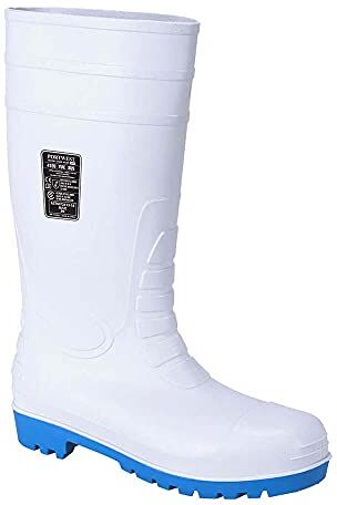 Portwest Stivale Total Safety Wellington S5, Bianco, 42