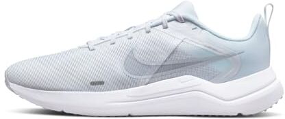 Nike Downshifter 12, Sneaker Uomo, Bianco White Pure Platinum White, 47.5 EU