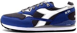 Diadora N.92, Scarpe da ginnastica Uomo, Dk Smoke, 41 EU