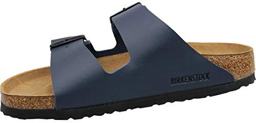 Birkenstock Arizona , Sandali Unisex Adulto, Blu, 45