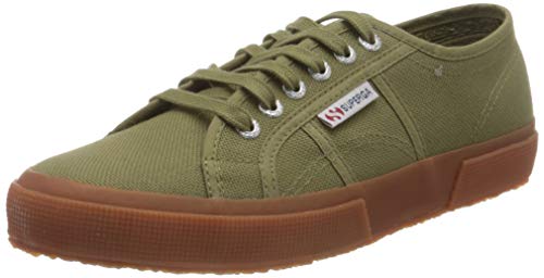 Superga 2750-cotu Classic, Scarpe Da Ginnastica Basse Unisex Adulto, Verde Green Tortora Gum, 50 EU