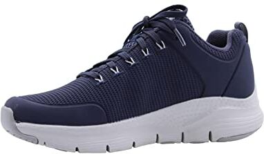 Skechers Arch Fit Paradyme, Sneaker Uomo, Blu Navy White, 43 EU