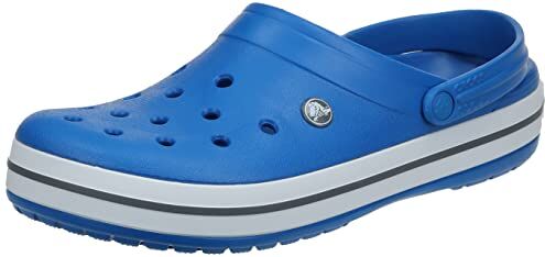 Crocs Crocband, Zoccoli, Unisex Adulto, Blu (Bright Cobalt/Charcoal), 46/47 EU