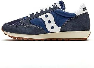 Saucony Jazz Original Vintage, Scarpe da Ginnastica Uomo, Dark Grey/Navy, 40 EU