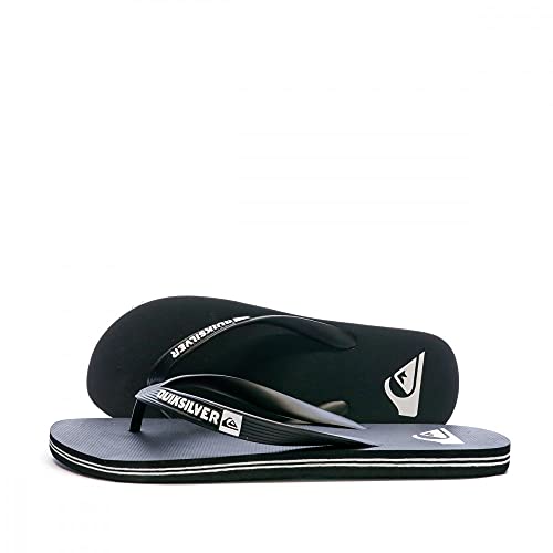 Quiksilver Molokai, Sandali Uomo, Nero Black Black White Xkkw, 40 EU