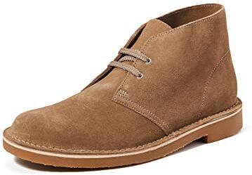 Clarks Bushacre 3, Stivali Uomo, Sand Suede, 48 EU