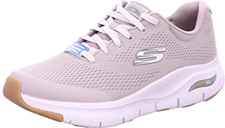 Skechers Arch Fit, Sneaker Uomo, Avorio Beige, 45 EU