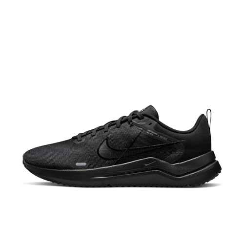 Nike Downshifter 12, Sneaker Uomo, Nero Black Dk Smoke Grey Particle Grey, 48.5 EU