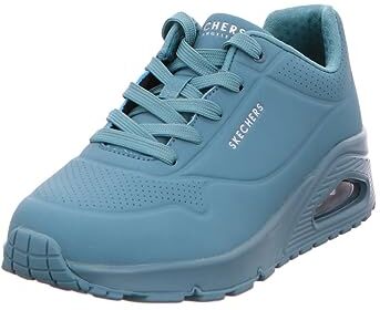 Skechers Uno Stand On Air, Sneaker, Maglia Durabuck Teal, 42 EU